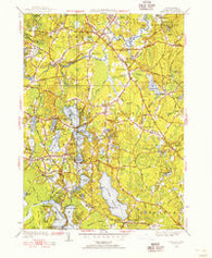 Hanover Massachusetts Historical topographic map, 1:31680 scale, 7.5 X 7.5 Minute, Year 1948