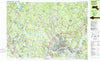 Haverhill Massachusetts Historical topographic map, 1:25000 scale, 7.5 X 15 Minute, Year 1985