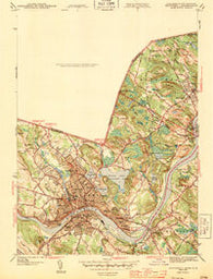 Haverhill Massachusetts Historical topographic map, 1:31680 scale, 7.5 X 7.5 Minute, Year 1943