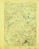 Haverhill New Hampshire Historical topographic map, 1:62500 scale, 15 X 15 Minute, Year 1893