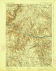 Hawley Massachusetts Historical topographic map, 1:62500 scale, 15 X 15 Minute, Year 1894