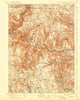 Hawley Massachusetts Historical topographic map, 1:62500 scale, 15 X 15 Minute, Year 1894