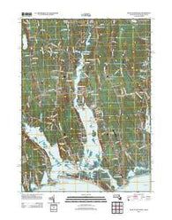 Head of Westport Massachusetts Historical topographic map, 1:24000 scale, 7.5 X 7.5 Minute, Year 2012