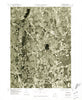 Holliston Massachusetts Historical topographic map, 1:25000 scale, 7.5 X 7.5 Minute, Year 1977