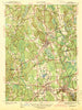 Holliston Massachusetts Historical topographic map, 1:31680 scale, 7.5 X 7.5 Minute, Year 1942