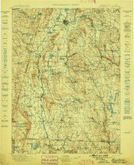 Housatonic Massachusetts Historical topographic map, 1:125000 scale, 30 X 30 Minute, Year 1899