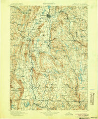 Housatonic Massachusetts Historical topographic map, 1:125000 scale, 30 X 30 Minute, Year 1900