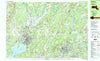 Hudson Massachusetts Historical topographic map, 1:25000 scale, 7.5 X 15 Minute, Year 1988