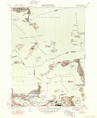 Hull Massachusetts Historical topographic map, 1:31680 scale, 7.5 X 7.5 Minute, Year 1946