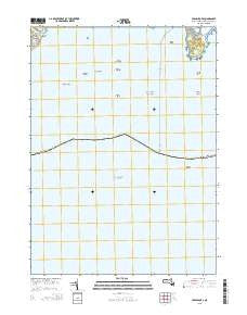 Hyannis OE S Massachusetts Current topographic map, 1:24000 scale, 7.5 X 7.5 Minute, Year 2015