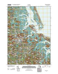 Ipswich Massachusetts Historical topographic map, 1:24000 scale, 7.5 X 7.5 Minute, Year 2012