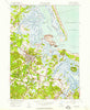 Ipswich Massachusetts Historical topographic map, 1:24000 scale, 7.5 X 7.5 Minute, Year 1950