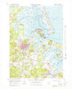 Ipswich Massachusetts Historical topographic map, 1:25000 scale, 7.5 X 7.5 Minute, Year 1966