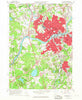 Lawrence Massachusetts Historical topographic map, 1:24000 scale, 7.5 X 7.5 Minute, Year 1966