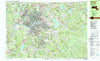 Lawrence Massachusetts Historical topographic map, 1:25000 scale, 7.5 X 15 Minute, Year 1987