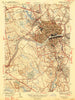 Lawrence Massachusetts Historical topographic map, 1:31680 scale, 7.5 X 7.5 Minute, Year 1944