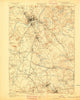 Lawrence Massachusetts Historical topographic map, 1:62500 scale, 15 X 15 Minute, Year 1893