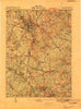 Lawrence Massachusetts Historical topographic map, 1:62500 scale, 15 X 15 Minute, Year 1918