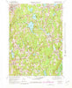 Leicester Massachusetts Historical topographic map, 1:25000 scale, 7.5 X 7.5 Minute, Year 1969