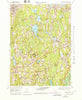 Leicester Massachusetts Historical topographic map, 1:25000 scale, 7.5 X 7.5 Minute, Year 1969