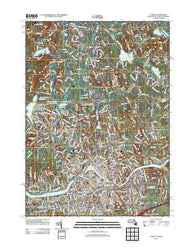 Lowell Massachusetts Historical topographic map, 1:24000 scale, 7.5 X 7.5 Minute, Year 2012