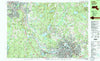 Lowell Massachusetts Historical topographic map, 1:25000 scale, 7.5 X 15 Minute, Year 1987