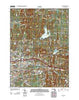 Ludlow Massachusetts Historical topographic map, 1:24000 scale, 7.5 X 7.5 Minute, Year 2012