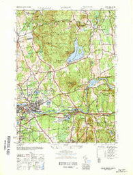 Ludlow Massachusetts Historical topographic map, 1:25000 scale, 7.5 X 7.5 Minute, Year 1947