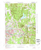 Ludlow Massachusetts Historical topographic map, 1:25000 scale, 7.5 X 7.5 Minute, Year 1969