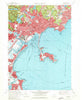 Lynn Massachusetts Historical topographic map, 1:24000 scale, 7.5 X 7.5 Minute, Year 1970