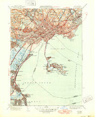 Lynn Massachusetts Historical topographic map, 1:31680 scale, 7.5 X 7.5 Minute, Year 1946