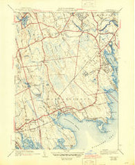 Marion Massachusetts Historical topographic map, 1:31680 scale, 7.5 X 7.5 Minute, Year 1941