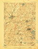 Marlboro Massachusetts Historical topographic map, 1:62500 scale, 15 X 15 Minute, Year 1898