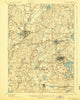 Marlboro Massachusetts Historical topographic map, 1:62500 scale, 15 X 15 Minute, Year 1898