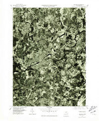 Maynard Massachusetts Historical topographic map, 1:25000 scale, 7.5 X 7.5 Minute, Year 1977