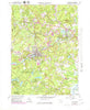 Maynard Massachusetts Historical topographic map, 1:25000 scale, 7.5 X 7.5 Minute, Year 1965