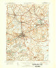 Maynard Massachusetts Historical topographic map, 1:31680 scale, 7.5 X 7.5 Minute, Year 1950