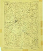 Middleboro Massachusetts Historical topographic map, 1:62500 scale, 15 X 15 Minute, Year 1893