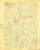 Middleboro Massachusetts Historical topographic map, 1:62500 scale, 15 X 15 Minute, Year 1893