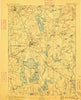 Middleboro Massachusetts Historical topographic map, 1:62500 scale, 15 X 15 Minute, Year 1893