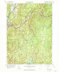 Millers Falls Massachusetts Historical topographic map, 1:24000 scale, 7.5 X 7.5 Minute, Year 1961