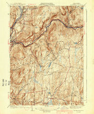 Millers Falls Massachusetts Historical topographic map, 1:31680 scale, 7.5 X 7.5 Minute, Year 1941