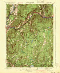 Millers Falls Massachusetts Historical topographic map, 1:31680 scale, 7.5 X 7.5 Minute, Year 1941
