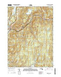 Millers Falls Massachusetts Current topographic map, 1:24000 scale, 7.5 X 7.5 Minute, Year 2015