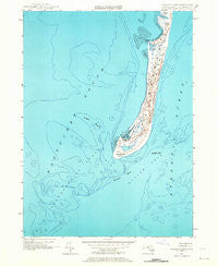 Monomoy Point Massachusetts Historical topographic map, 1:24000 scale, 7.5 X 7.5 Minute, Year 1953