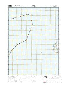 Monomoy Point OE W Massachusetts Current topographic map, 1:24000 scale, 7.5 X 7.5 Minute, Year 2015