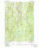 Monson Massachusetts Historical topographic map, 1:25000 scale, 7.5 X 7.5 Minute, Year 1967