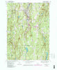 Monson Massachusetts Historical topographic map, 1:25000 scale, 7.5 X 7.5 Minute, Year 1967