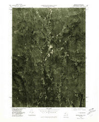 Monson Massachusetts Historical topographic map, 1:25000 scale, 7.5 X 7.5 Minute, Year 1975