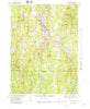 Monson Massachusetts Historical topographic map, 1:25000 scale, 7.5 X 7.5 Minute, Year 1967